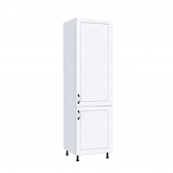 Corp pentru frigider incorporabil Zebra MDF alb drept Corp pentru frigider incorporabil Zebra MDF alb drept